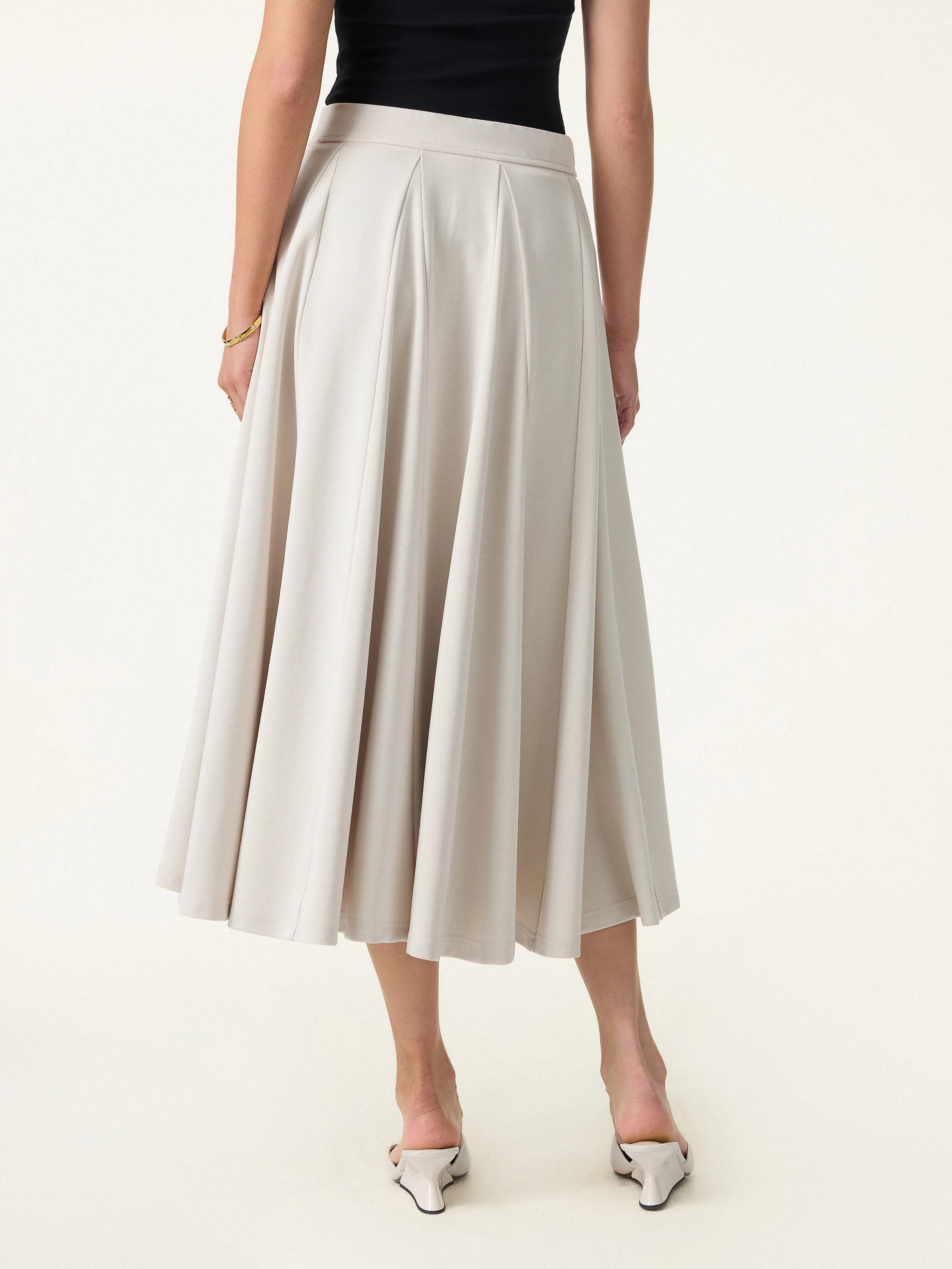2Pcs Set Multi-wear Bra Top & Volume Skirt with Pockets - Image 13