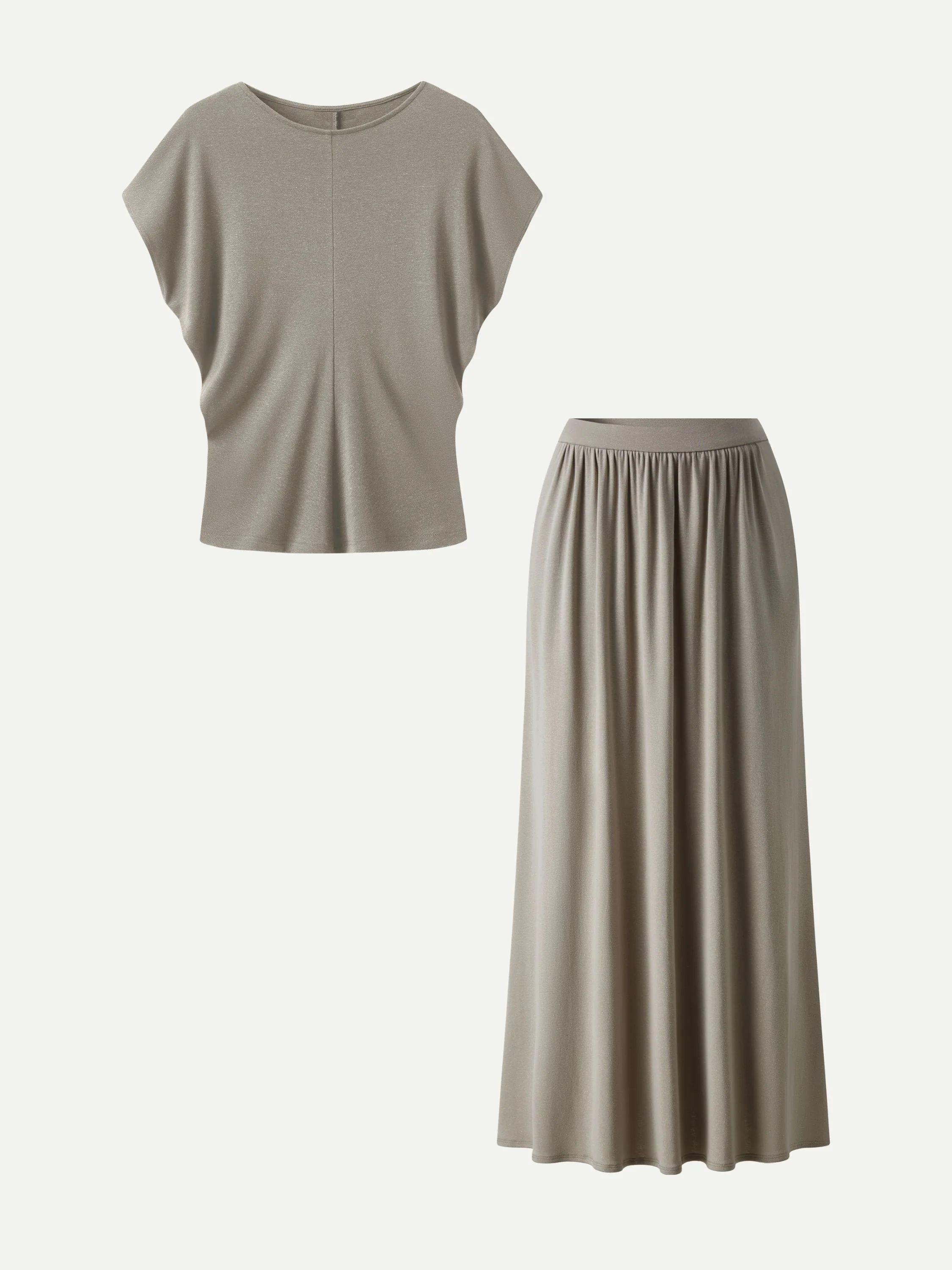 Linen-Blend Round Neck Relaxed Summer Top - Image 5