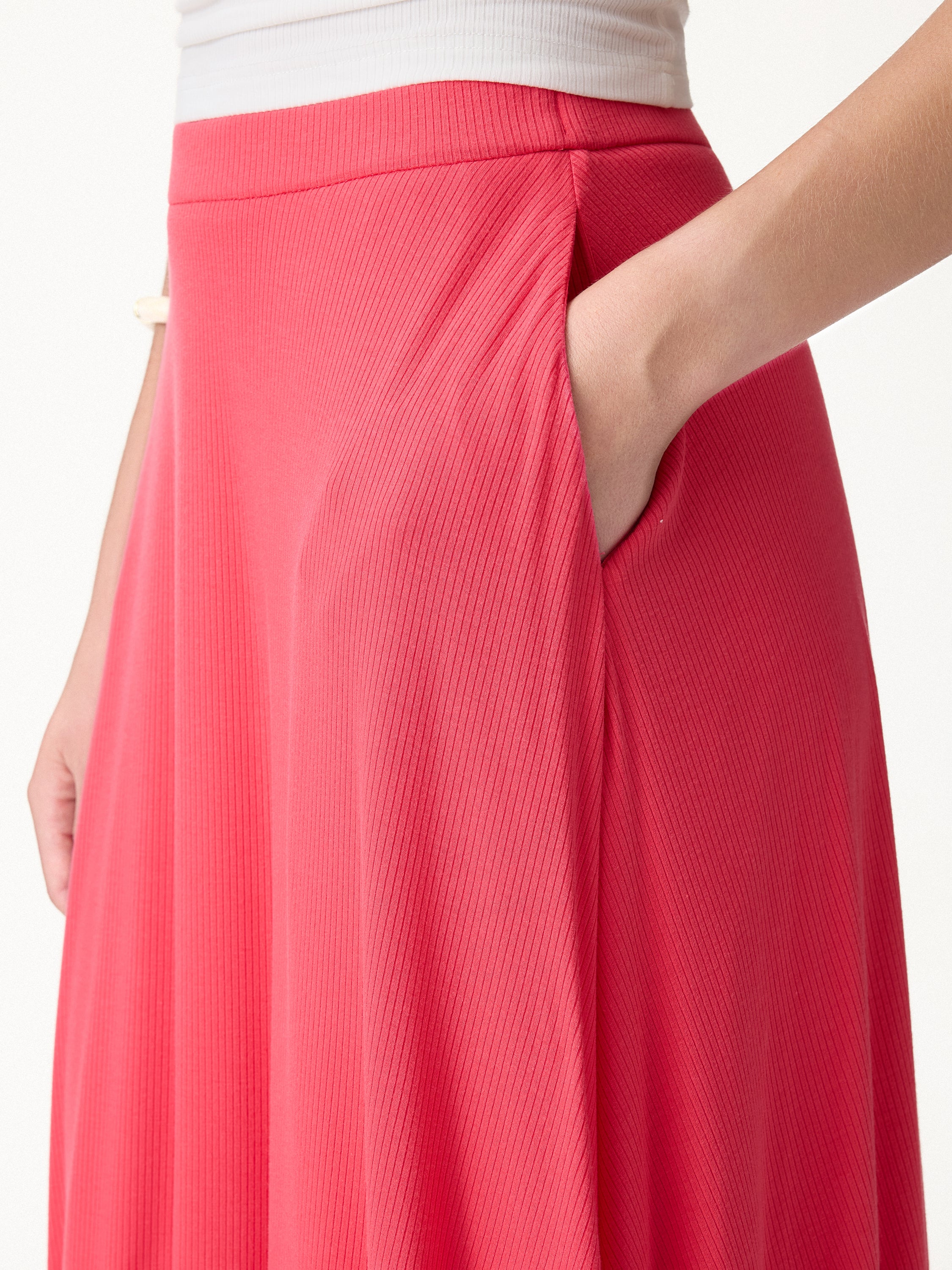 CoolTouch Midi Circle Flare Skirt with Pockets - Image 6
