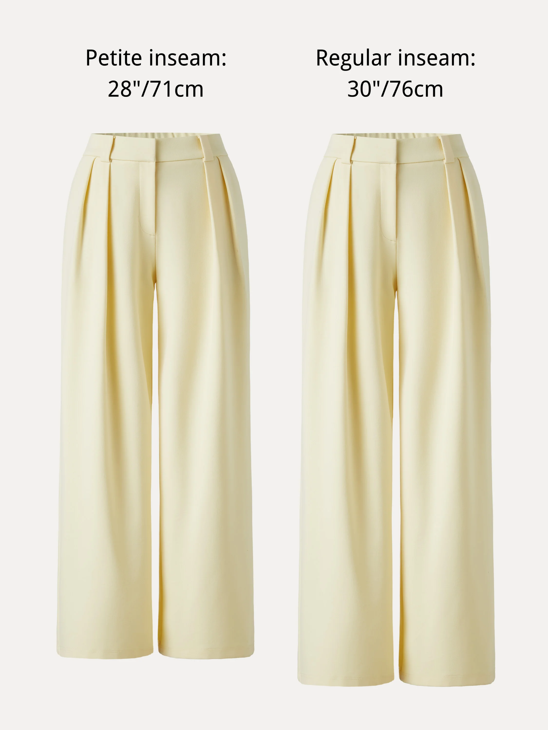 4-Way Stretch Drapey Mid Rise Wide Leg Work Pant - Image 15
