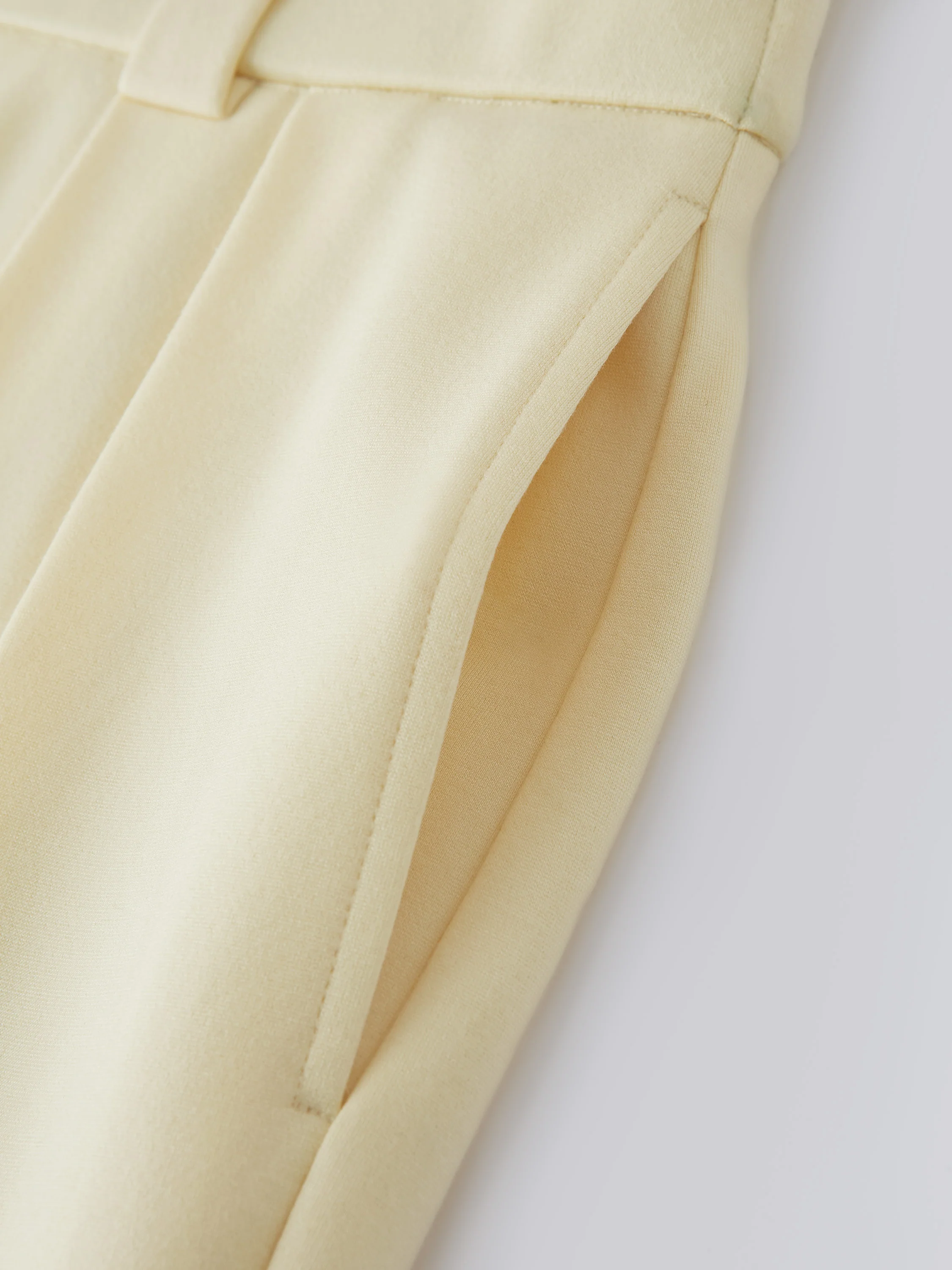 4-Way Stretch Drapey Mid Rise Wide Leg Work Pant - Image 9