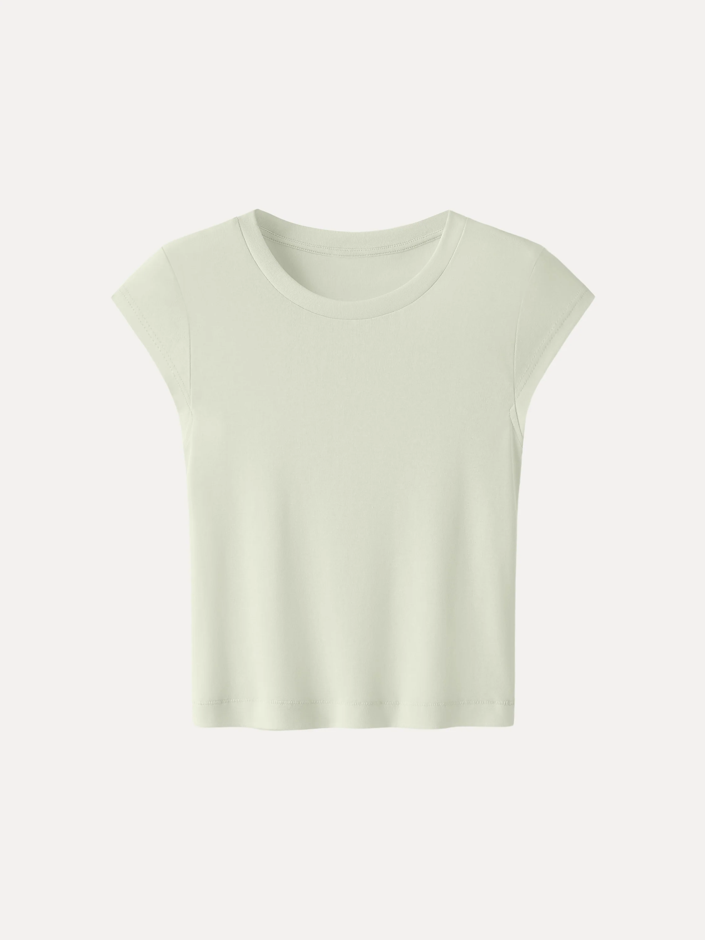 Cotton-Linen Blend Cooling Essential Summer Tee - Image 3