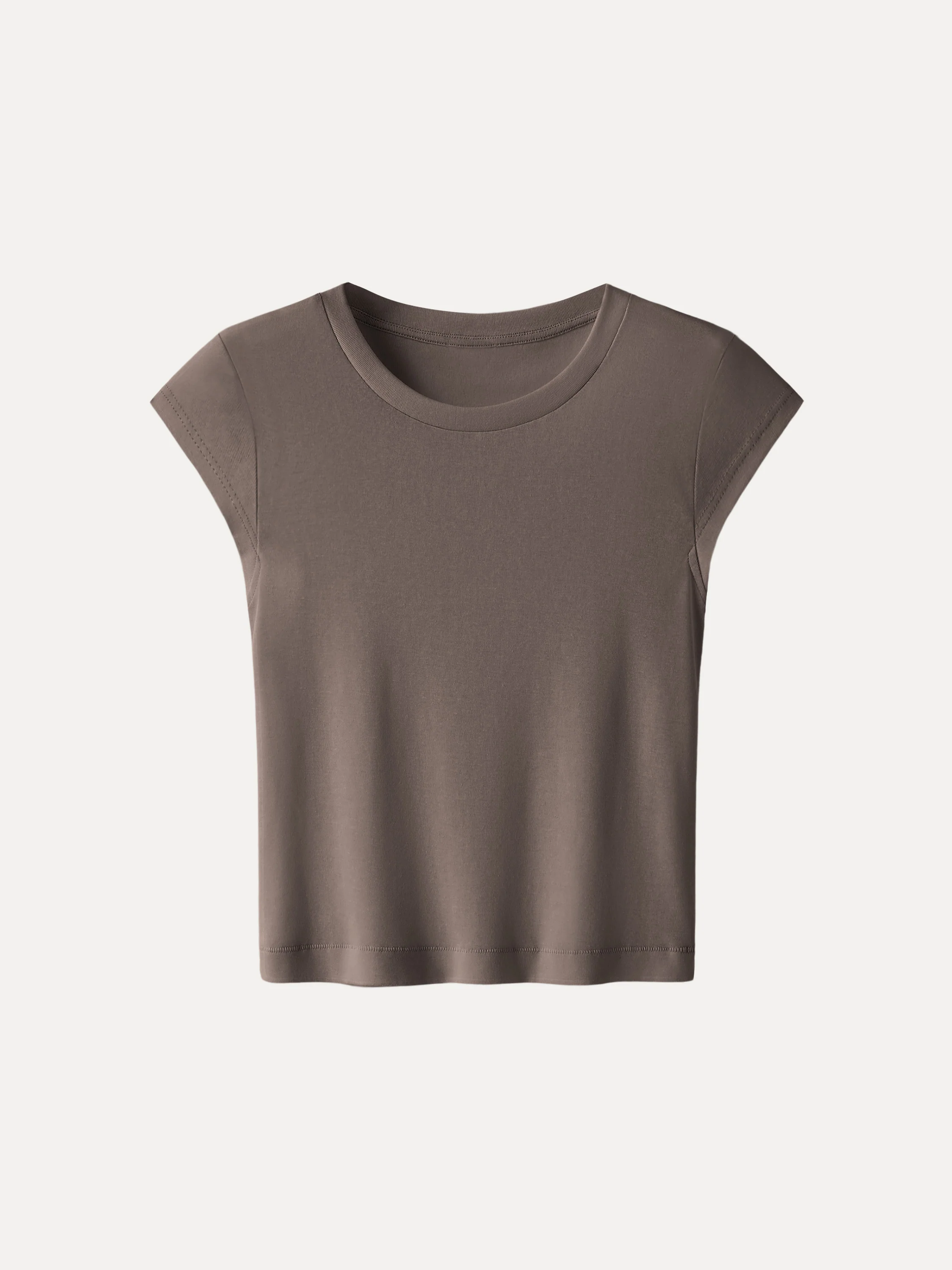 Cotton-Linen Blend Cooling Essential Summer Tee - Image 7