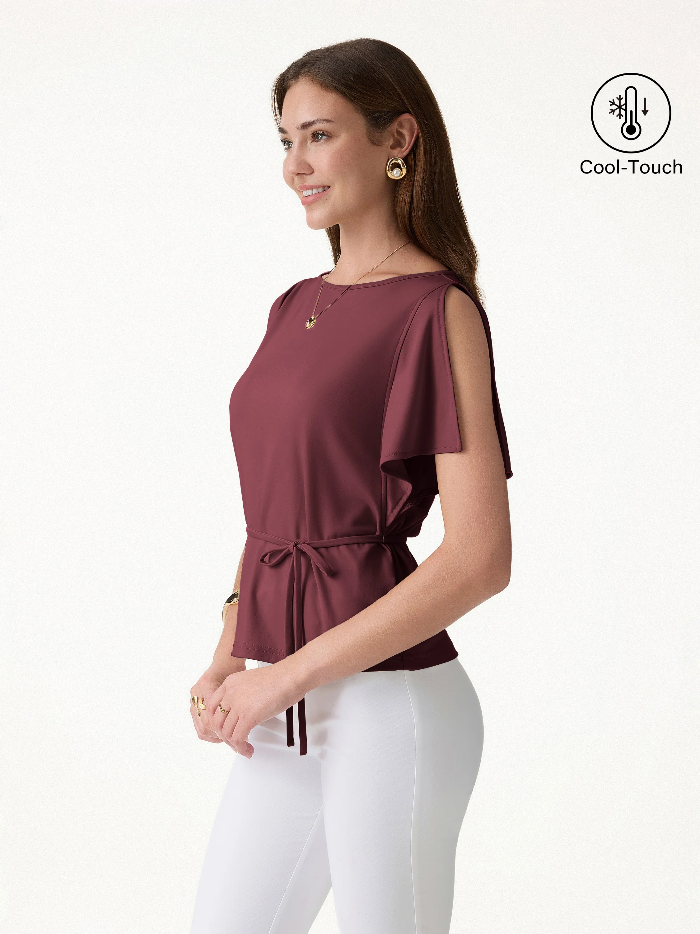 Beige Top for Women