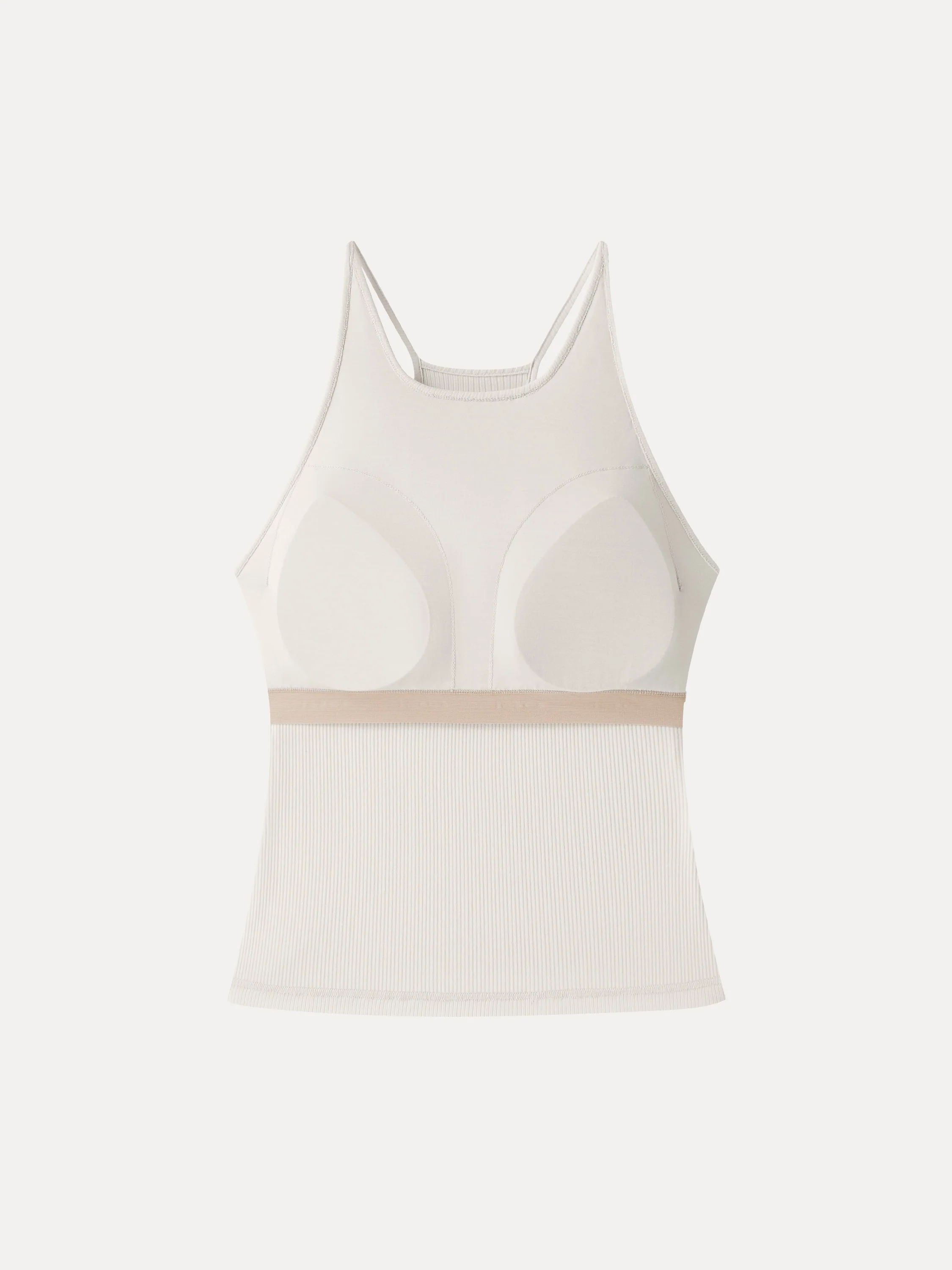 CoolTouch Ribbed Racer Back Bra Tank - Image 7