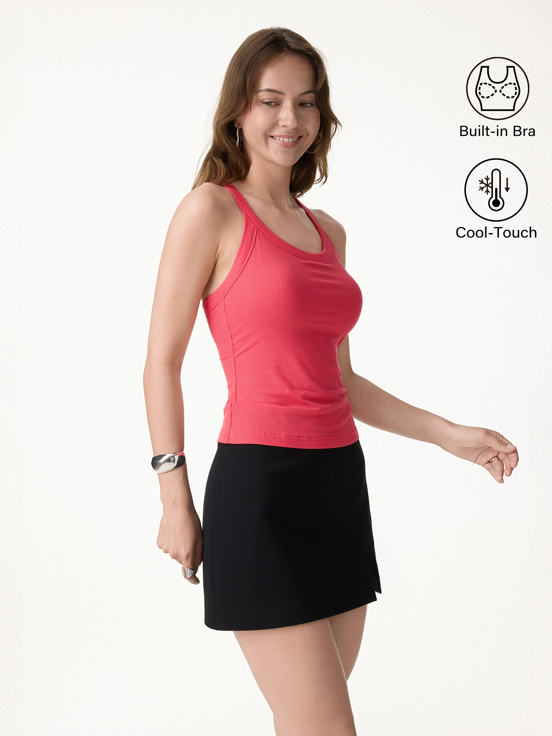CoolTouch Scoop Neck Racer Back Brami - Image 9