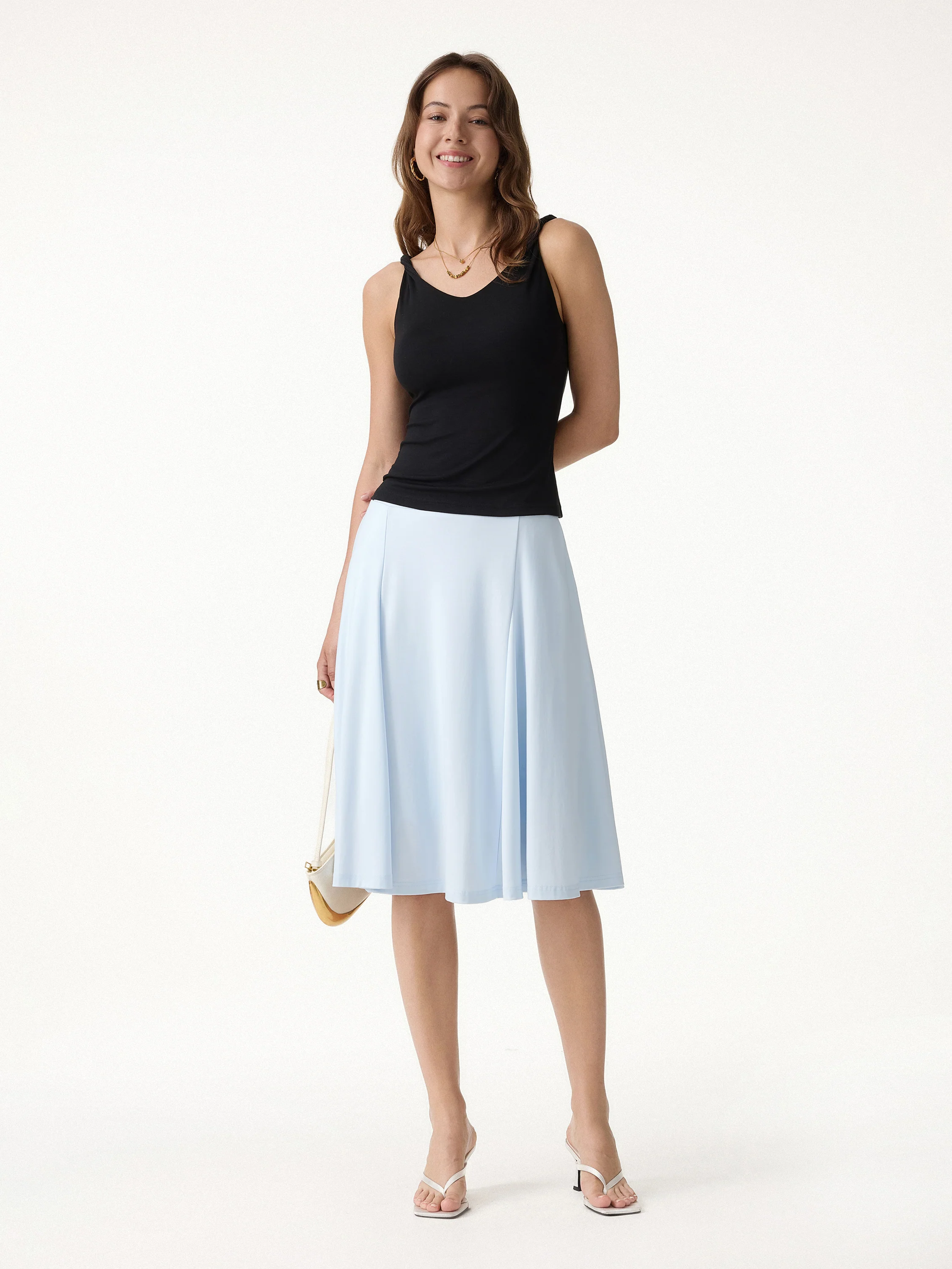 CoolTouch Twisted Strap V-Neck Bra Tank - Image 3