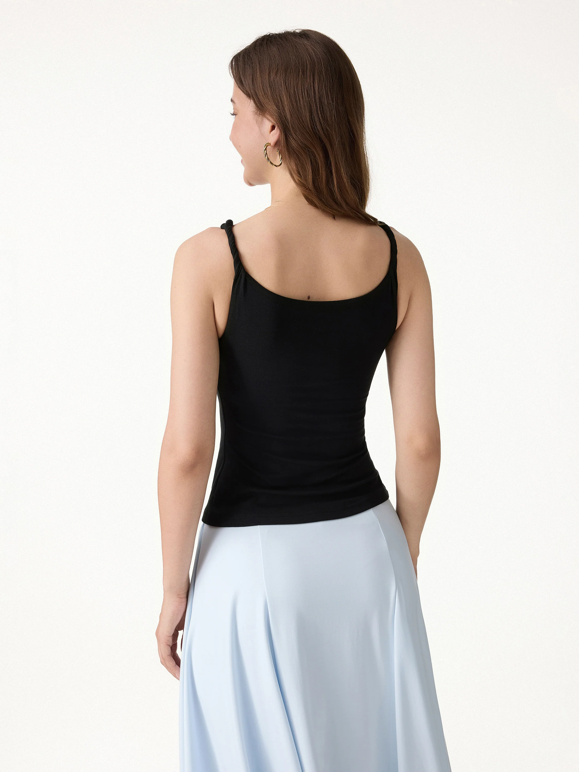 CoolTouch Twisted Strap V-Neck Bra Tank - Image 7