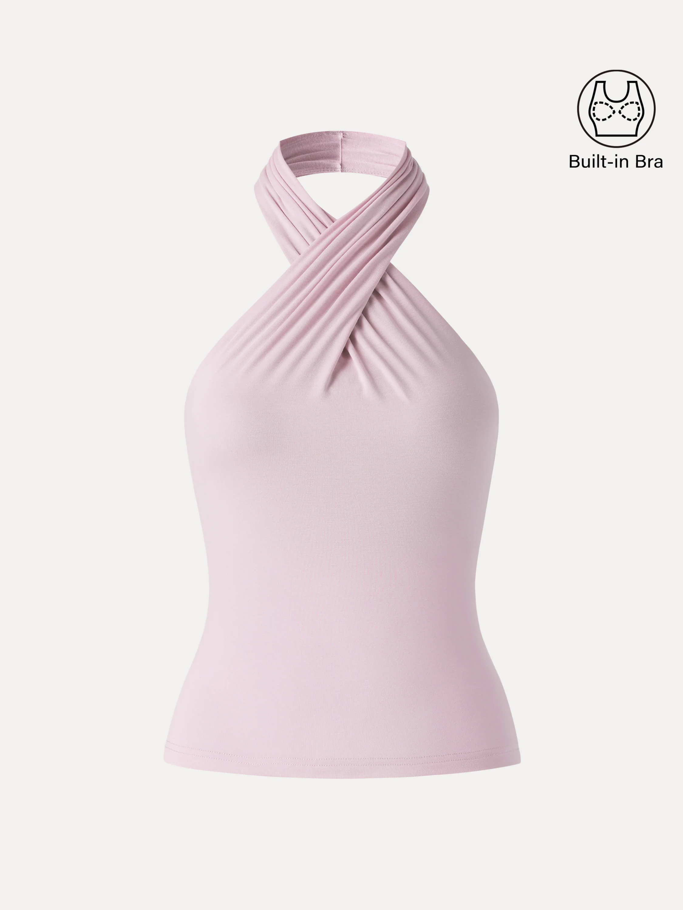 Criss Cross Halter Neck Going-Out Bra Top - Image 12