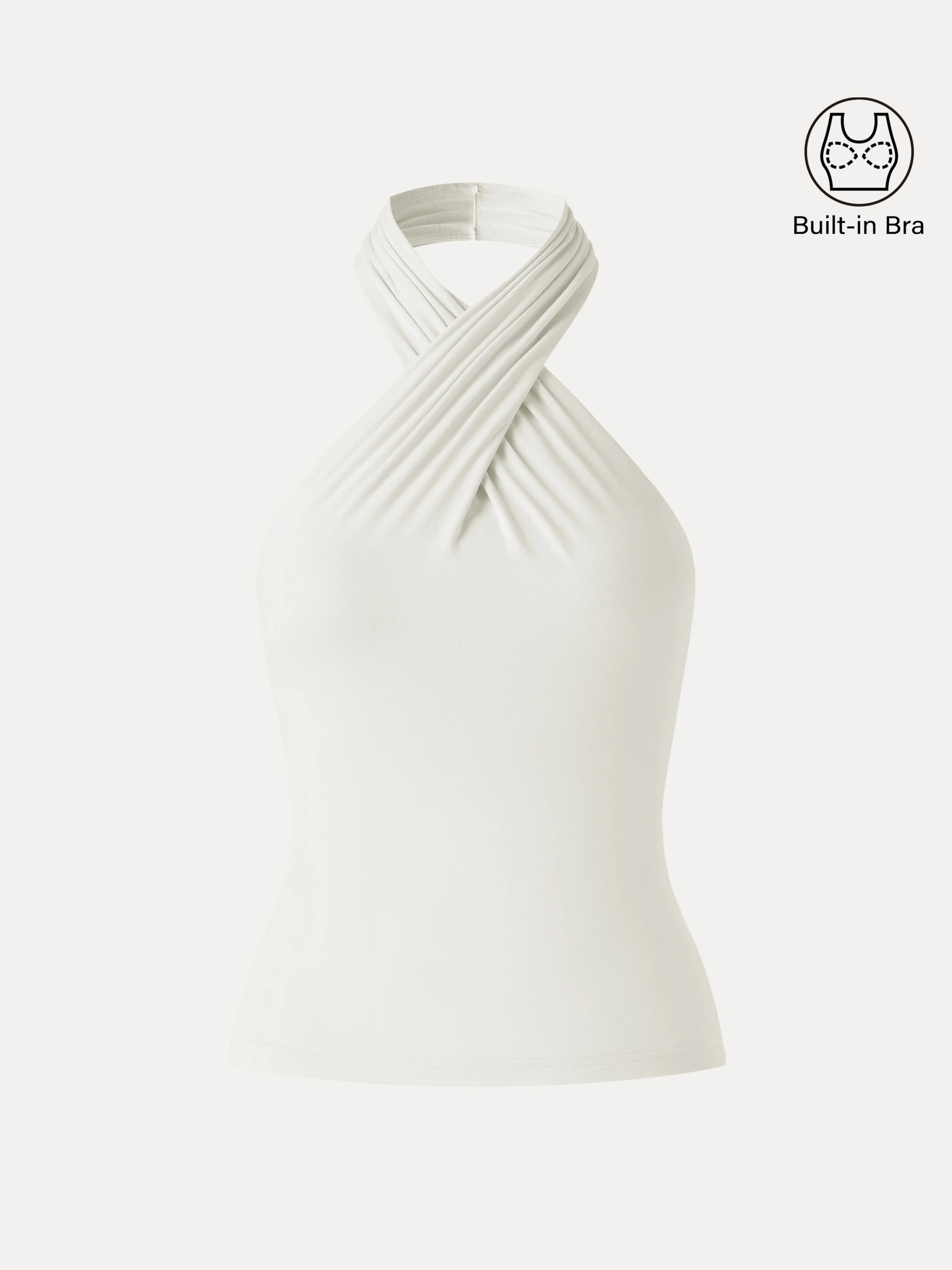 Criss Cross Halter Neck Going-Out Bra Top - Image 13