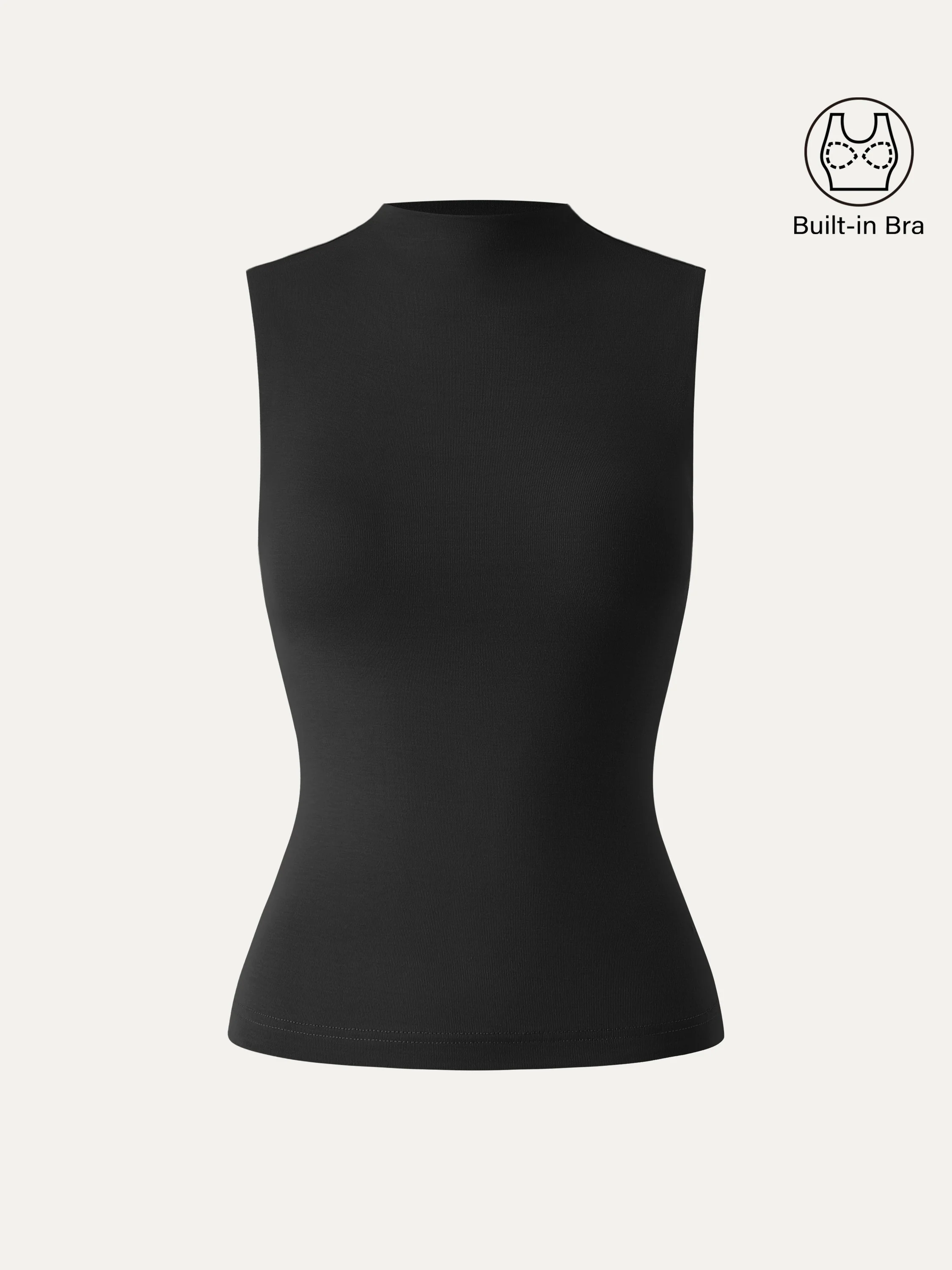Mockneck New Airy Bra Tank