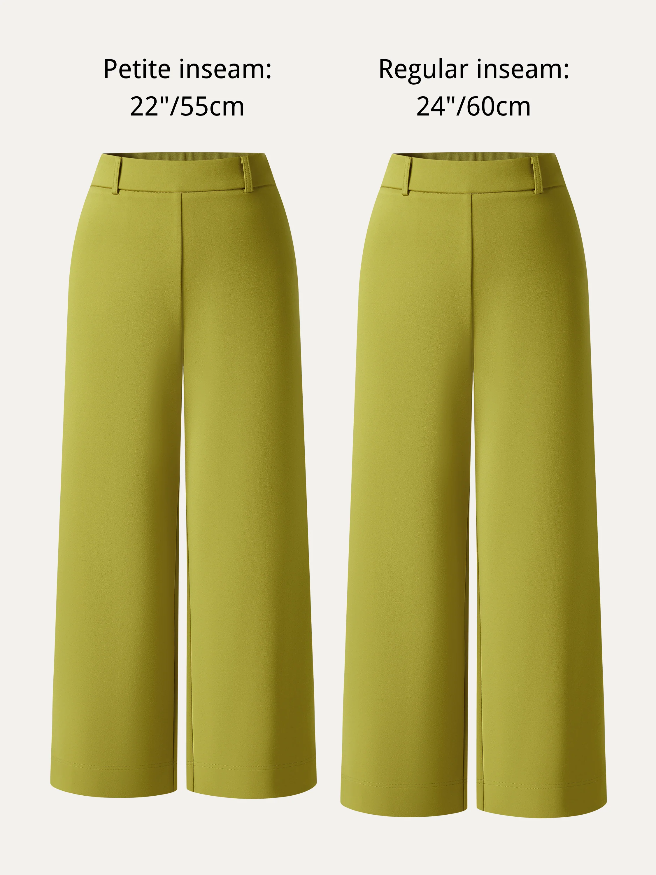 Not-See-Thru Mid Rise Cropped Wide Leg Pants with Pockets - Image 15