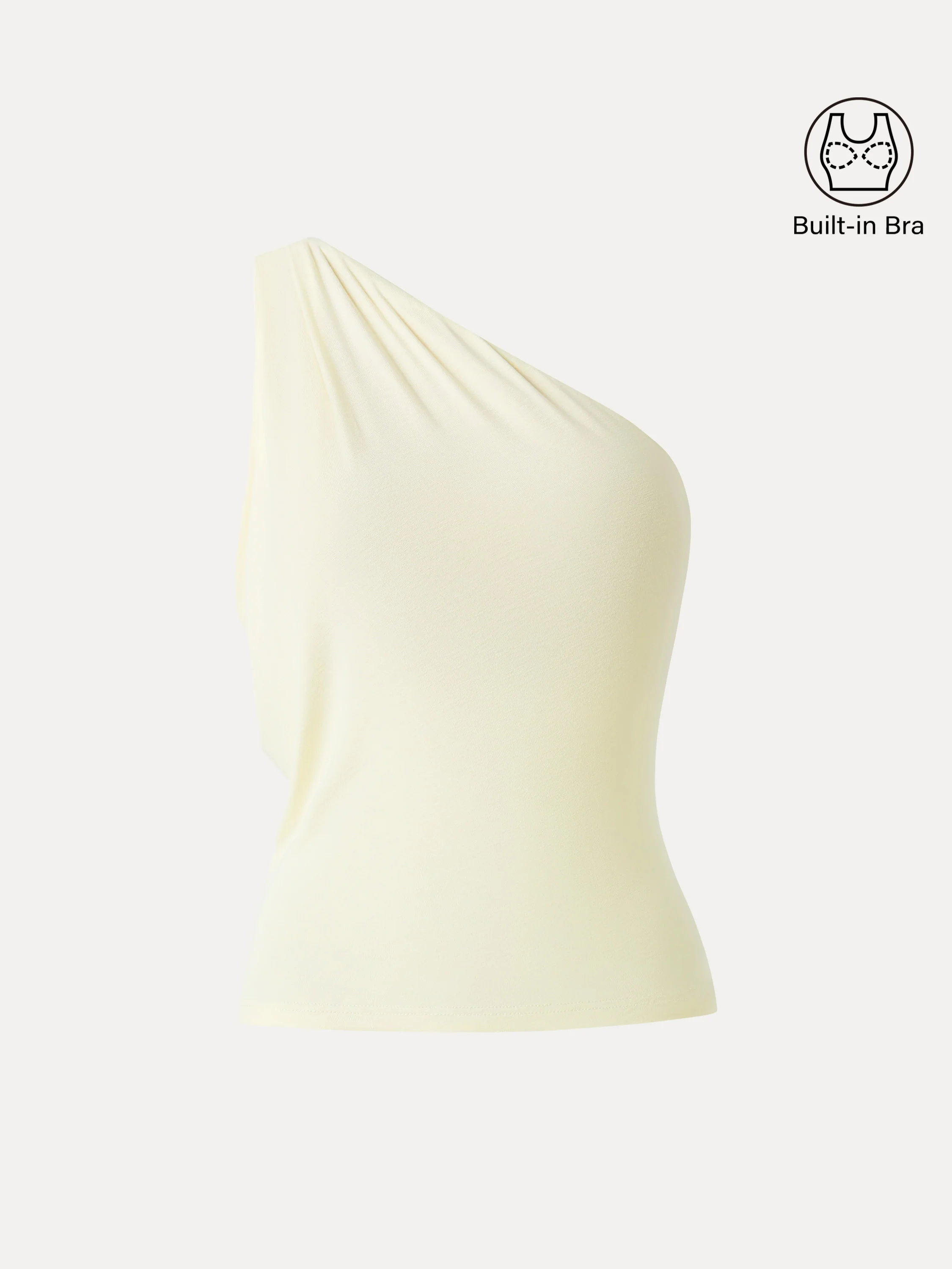 One Shoulder Cropped Bra Top - Image 9