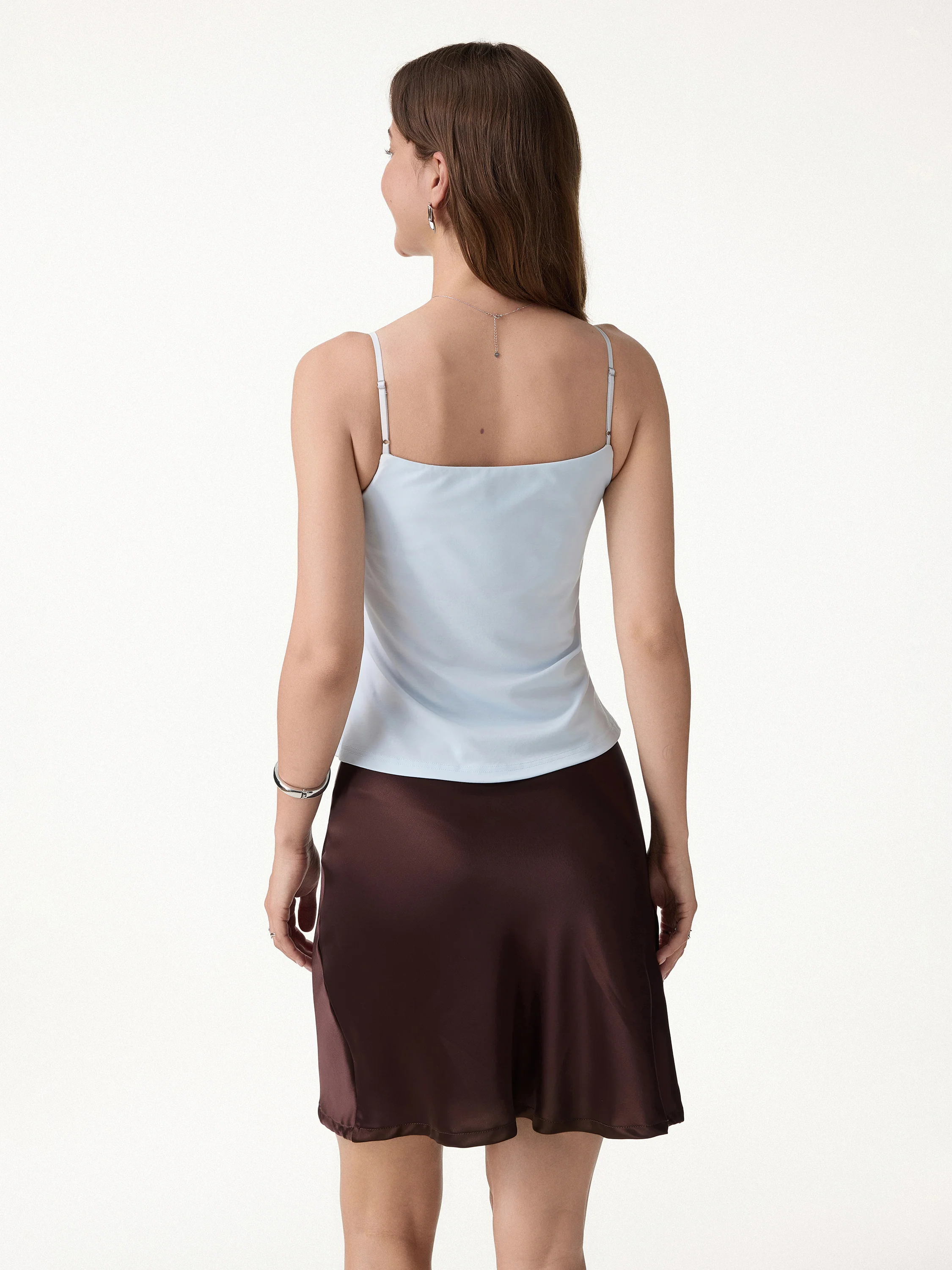 Ponte Pleated Spaghetti Brami - Image 7