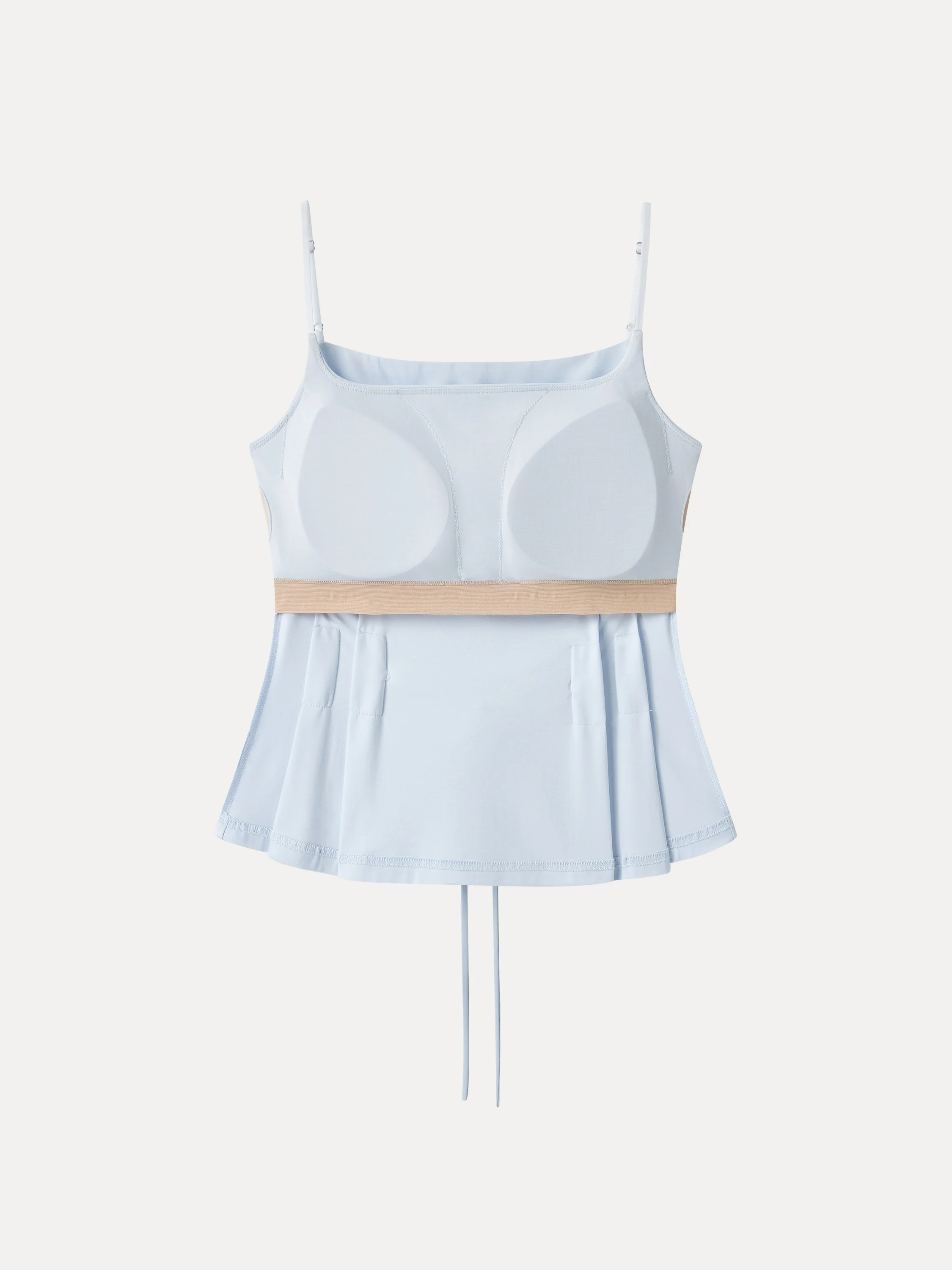 Ponte Pleated Spaghetti Brami - Image 8
