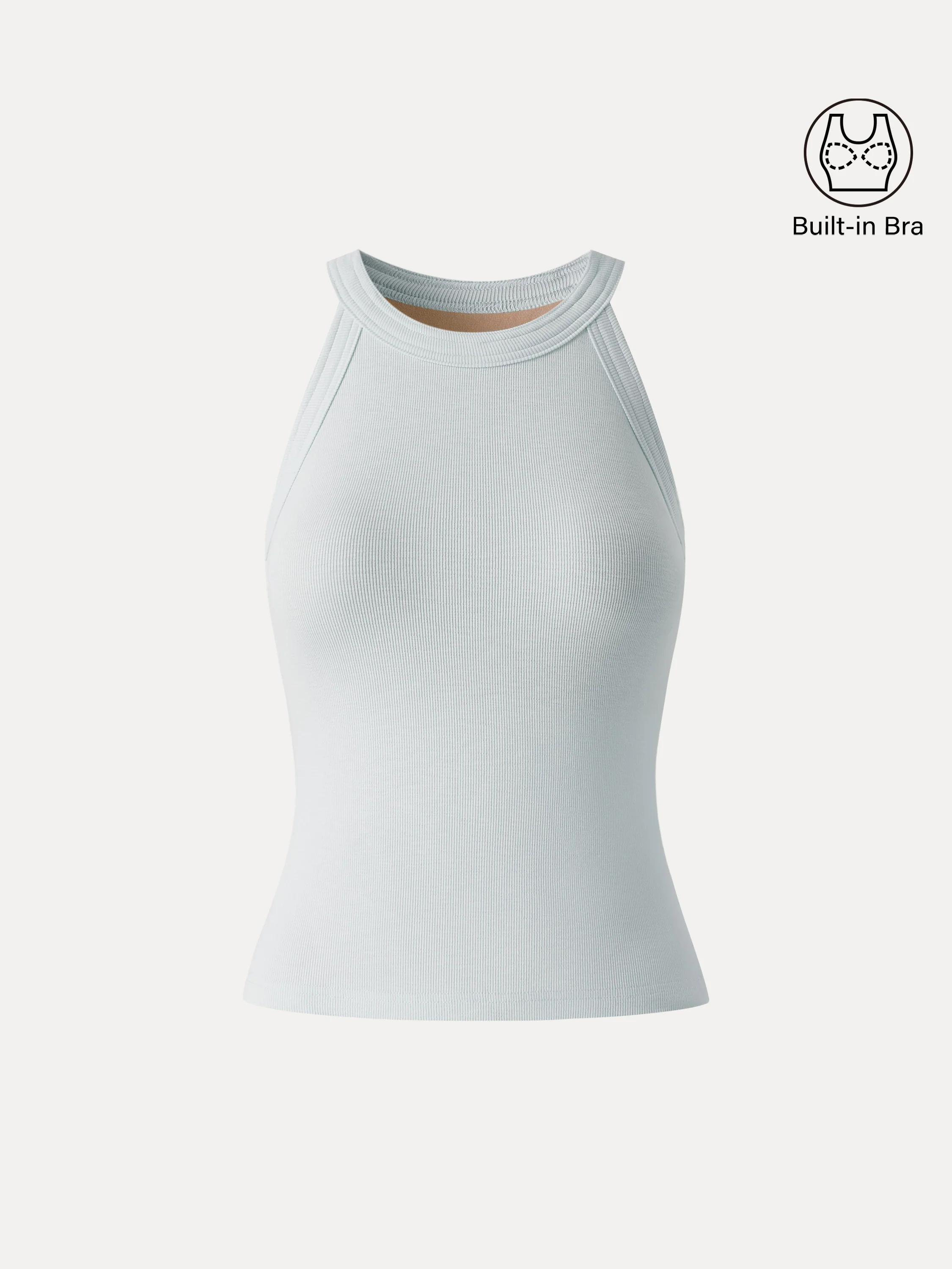 Slub Textured Summer Bra Tank Top - Image 6