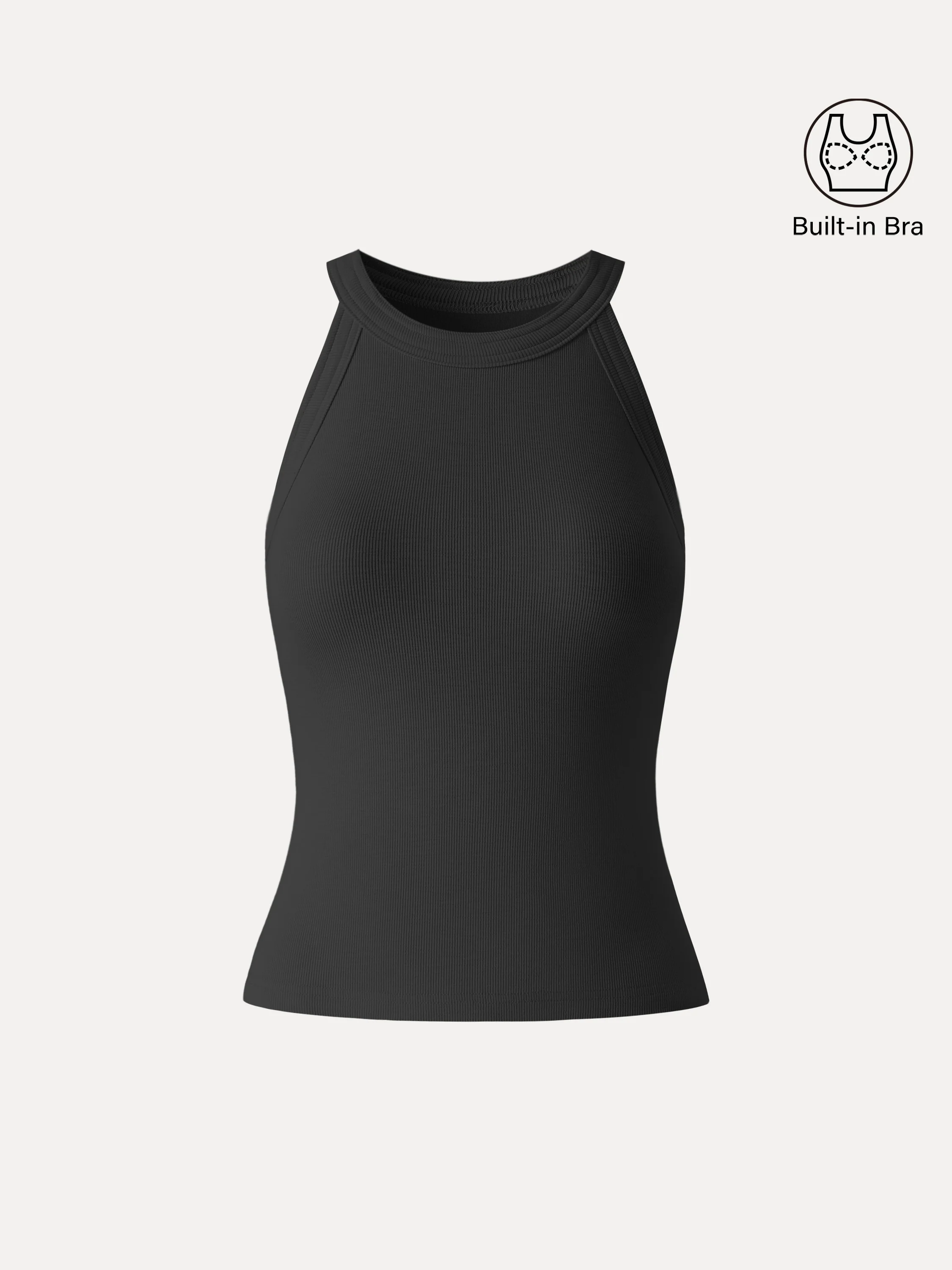 Slub Textured Summer Bra Tank Top - Image 7