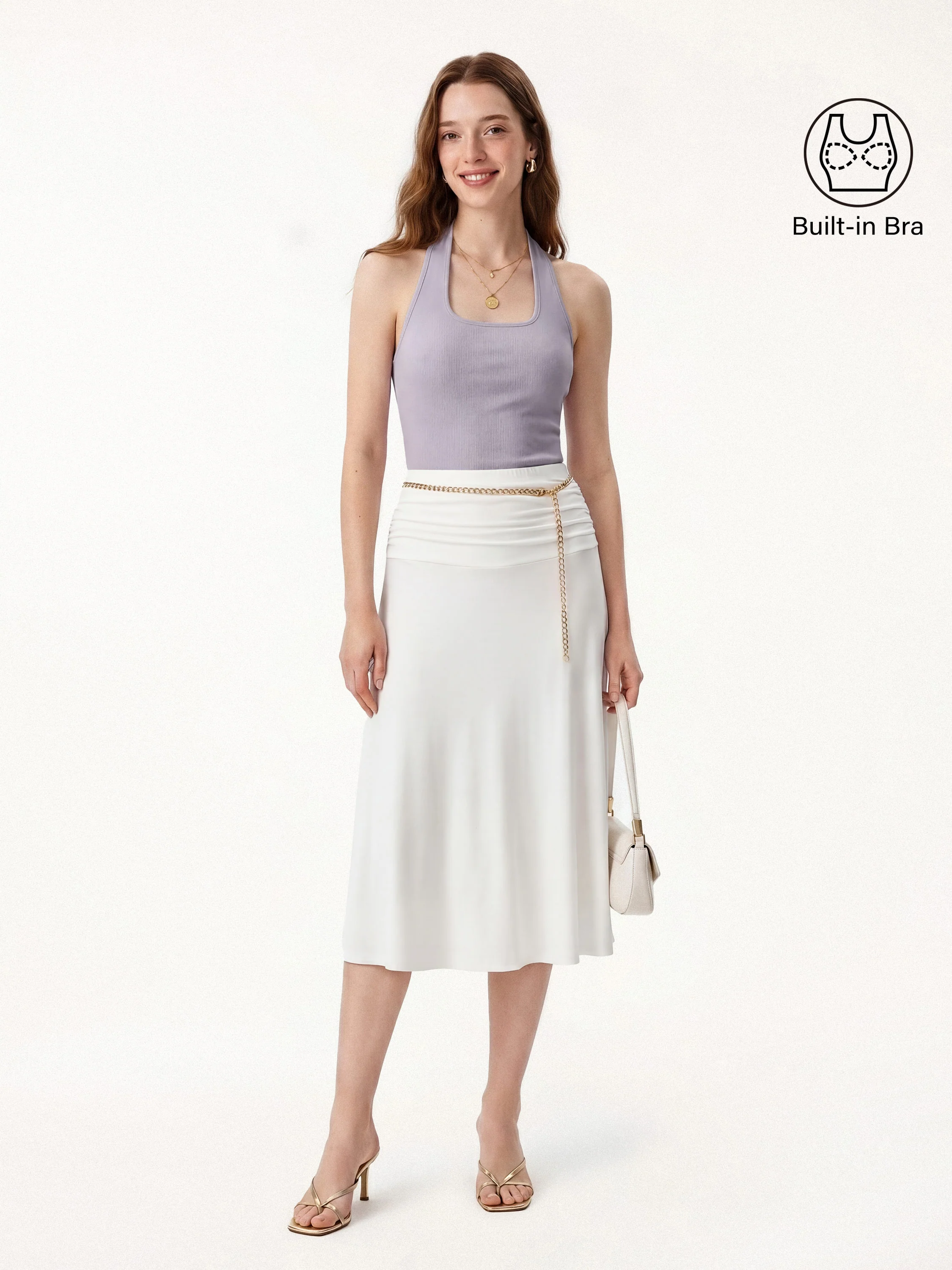 Square Halter Neck Bra Tank - Image 7