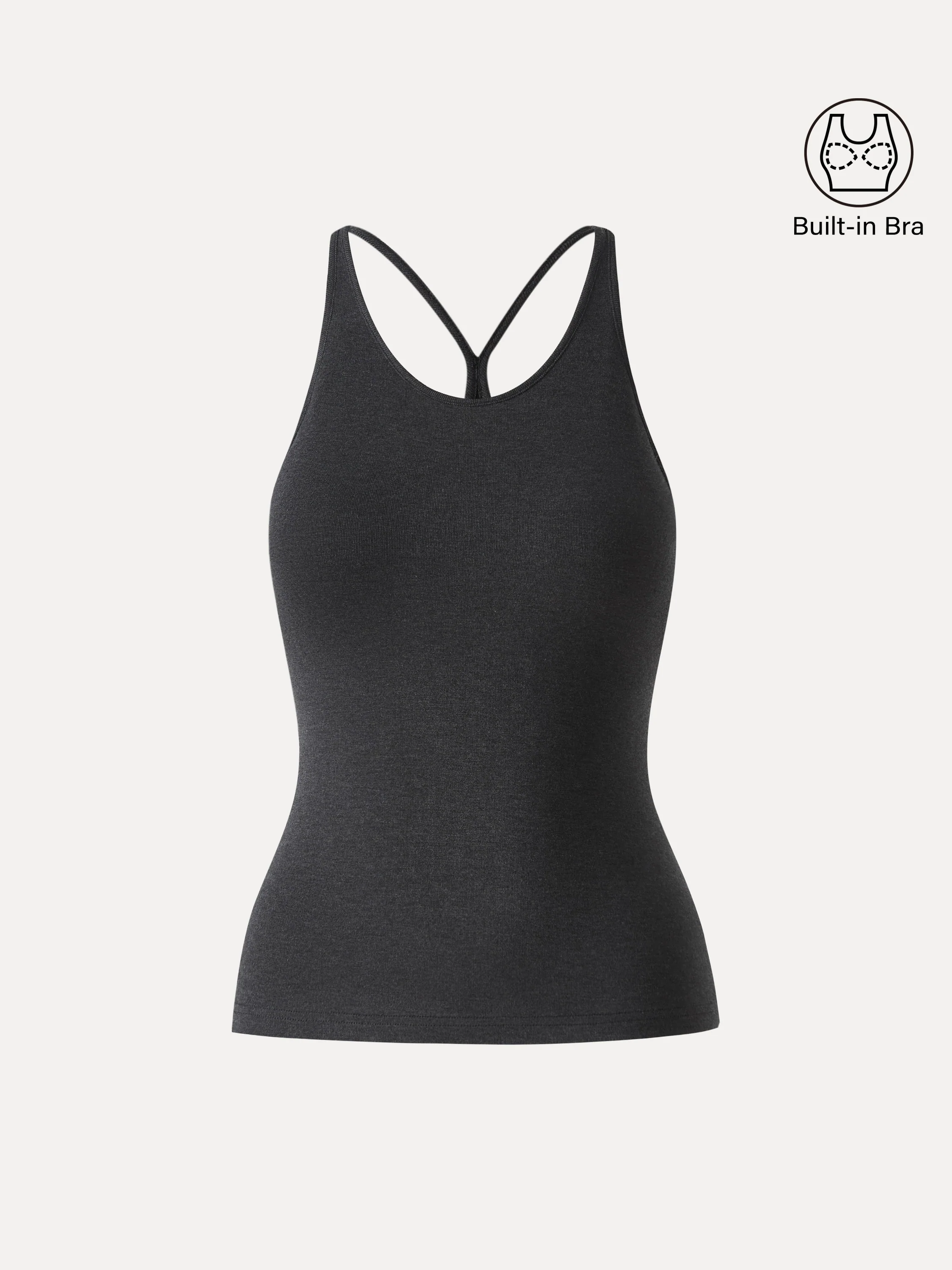 Sweat-Wicking Scoop Neck Bra Tank - Image 10