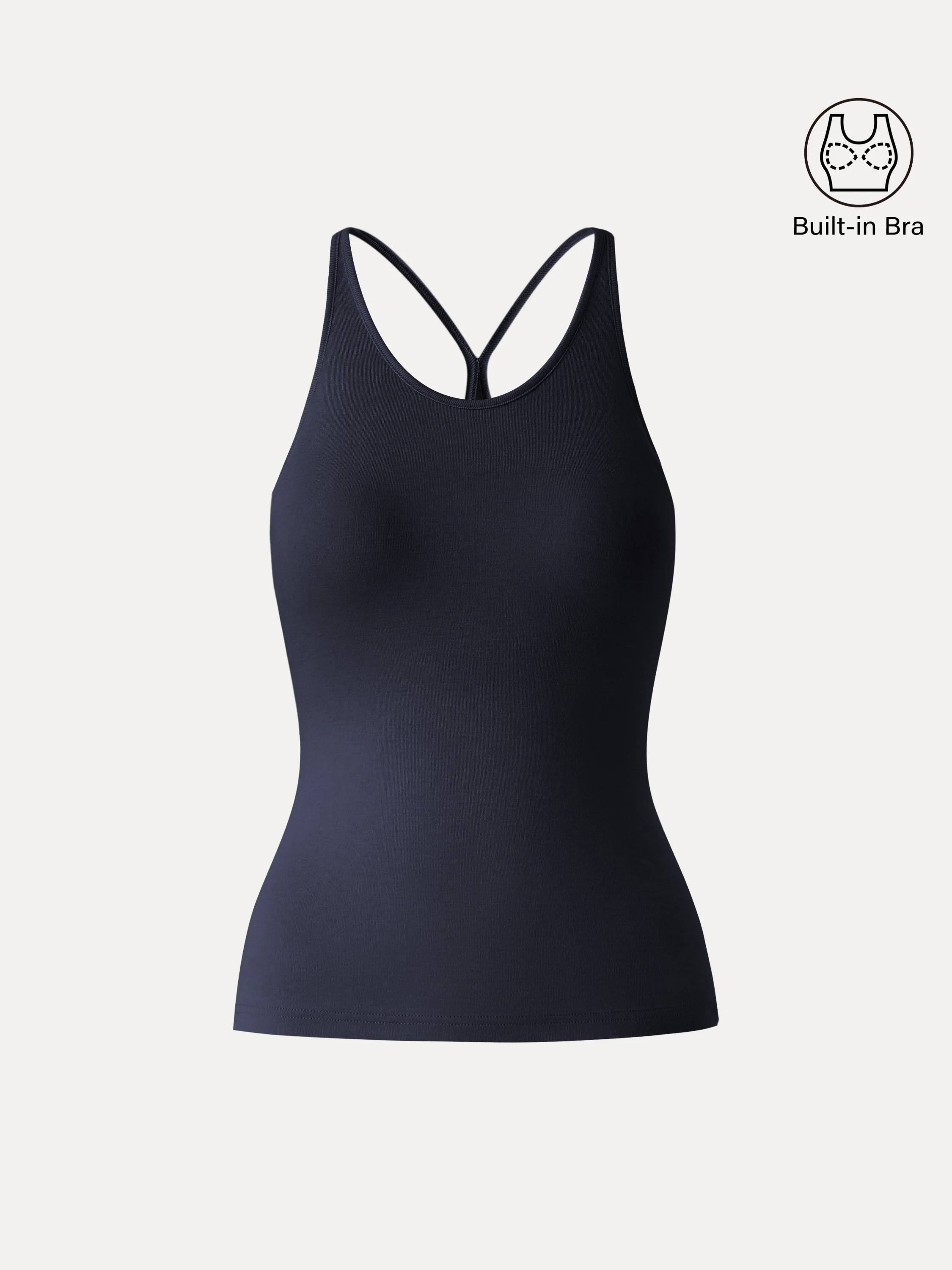 Sweat-Wicking Scoop Neck Bra Tank - Image 12