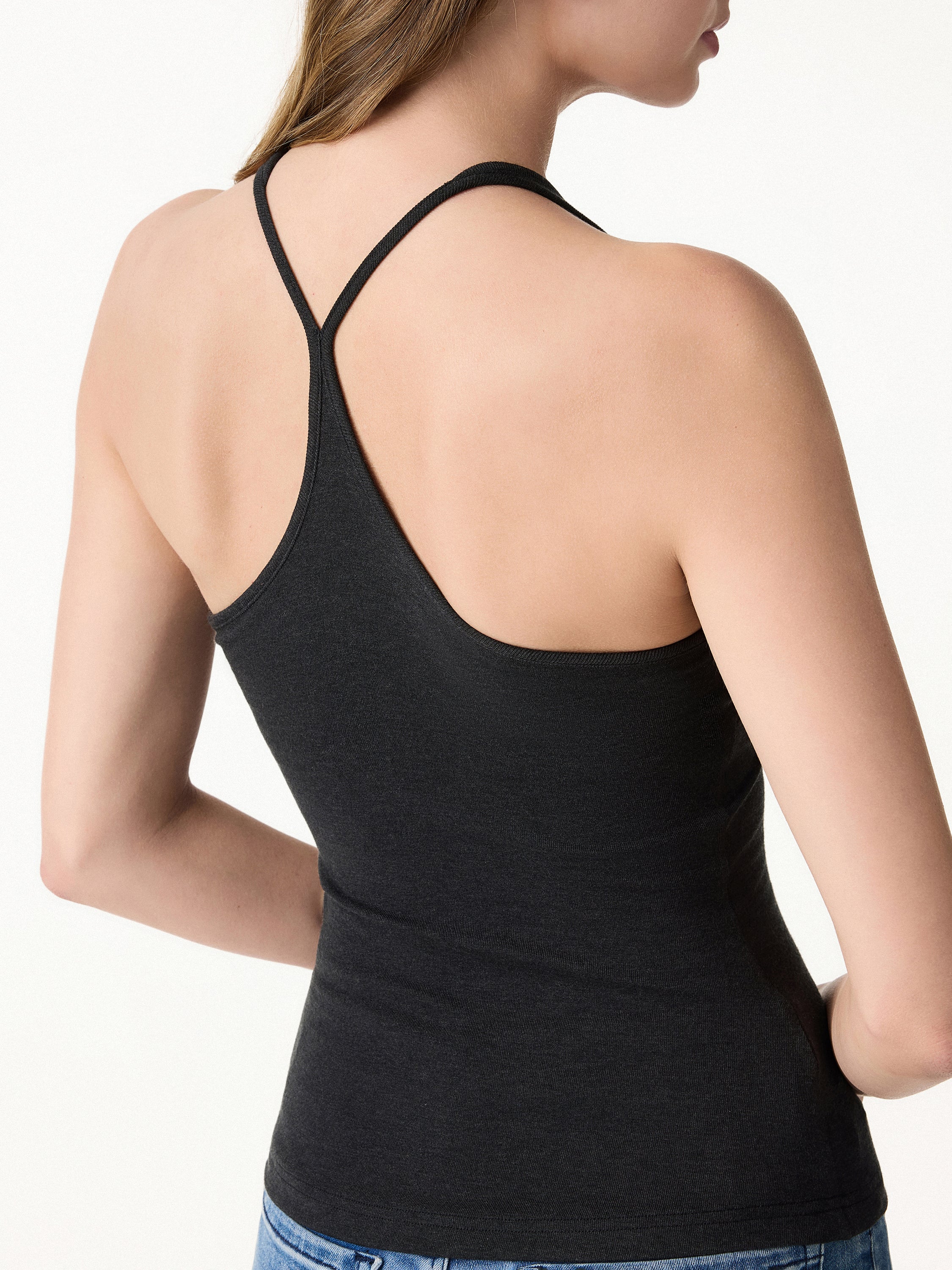 Sweat-Wicking Scoop Neck Bra Tank - Image 5