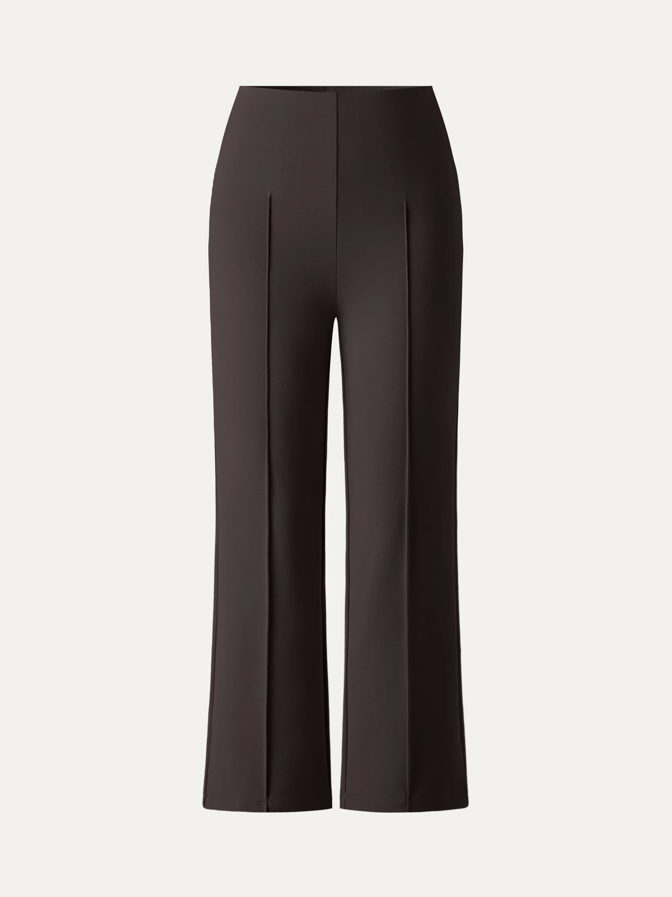Wrinkle-Resistant High Rise Cropped Flare Leg Travel Pant - Image 11
